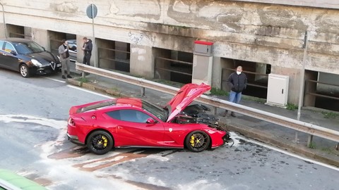 Incidente Ferrari Genova