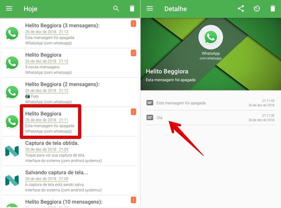 como recuperar mensagem apagada do whatsapp