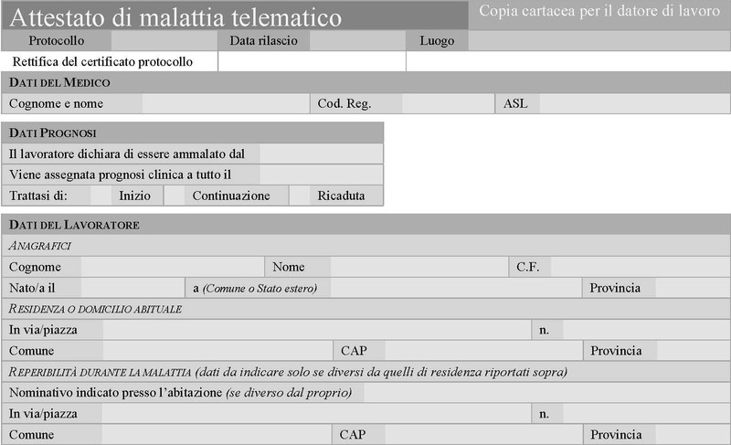 consultazione attestati di malattia per il datore di lavoro