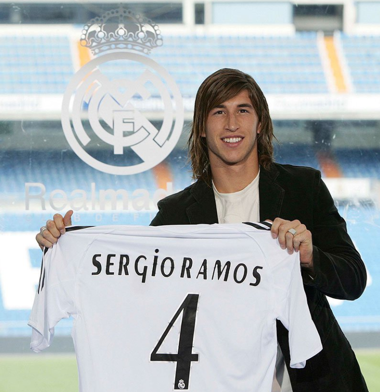 sergio ramos giovane